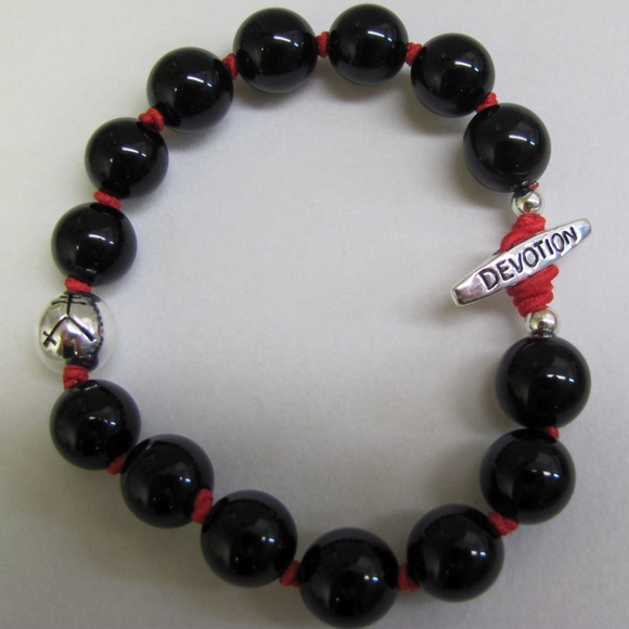 Sterling Silver DEVOTION Inspirational Bracelet - Picture 8 of 8